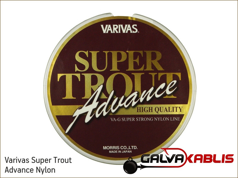 MORRIS Nylon Line VARIVAS SUPER TROUT Advance Sight Edition 100m #1.2 5lb 