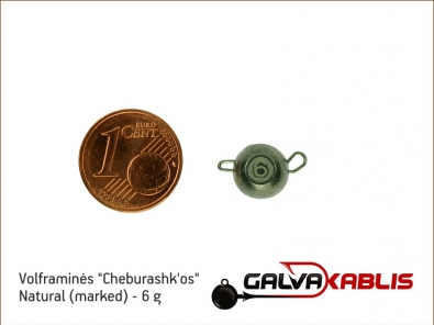 Tungsten Cheburashka Natural 6g