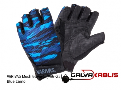 VARIVAS Mesh Glove 5 VAG-23 blue camo