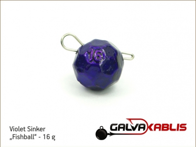 Violet Sinker Fishball 16g