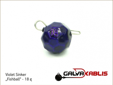 Violet Sinker Fishball 18g