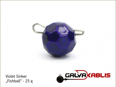 Violet Sinker Fishball 25g