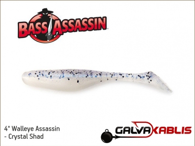 Walleye Assassin - Crystal Shad