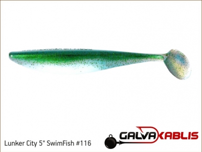 Lunker City SwimFish 5 inch 116