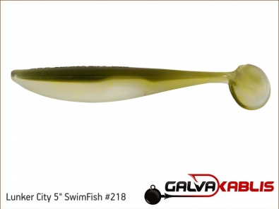Lunker City SwimFish 5 inch 218