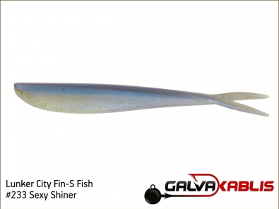 Lunker City Fin-S Fish 233 Sexy Shiner