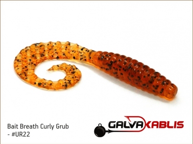 Bait Breath Curly Grub - UR22