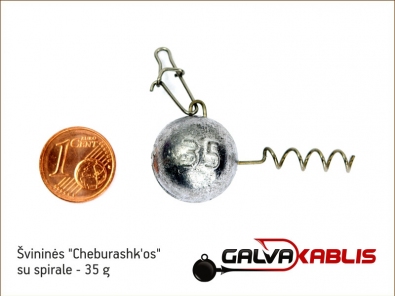 Cheburashkos su spirale 35g