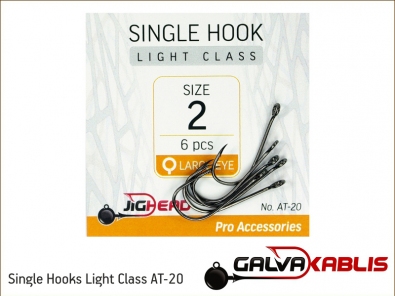 Single Hooks Light Class AT-20 2