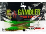 Gambler Flappn Shad 6 Key Lime F64310 pack