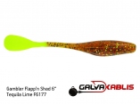 Gambler Flappn Shad 6 Tequila Lime F6177