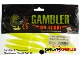 Gambler EZ Swimmer Chartreuse Shad EZ4130 pack